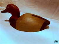 Carved Duck Decoy 'Redhead'