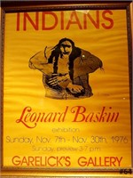 Leonard Baskin Gallery Poster