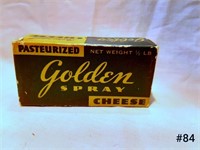 Golden Cheese Spray Box