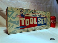 Handy Andy Steel Tool Box.