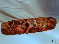 Carved African Painted Mask