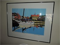 Joseph C. English, Silkscreen "Annapolis"