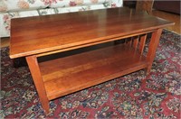 Vintage Ethan Allen Cherry Mission-Style Table