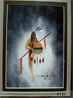 Ka Whe Tewa (Art Menchego) American  Watercolour