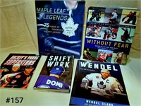 5 Toronto Maple Leaf Hockey Books