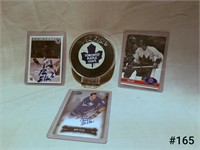 Ron Ellis Cards and Puck