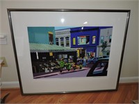 C. 1996 Ltd Ed Serigraph, 'Georgetown Flower Shop'