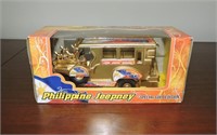 Philippine Jeepney Gold Edition Die Cast Car