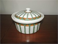 Antique Guernsey Ware Stoneware Casserole