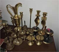 Collection of Assorted Brass Items