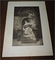 C. 1888; "Inspiration" Photogravure by D. Appleton