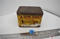 "A Sure Shot" Bot and Wormer Tin - Size 6 Large