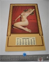 Marilyn Monroe Golden Dreams 1953 Calender