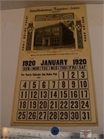 1920 Calendar (Complete)