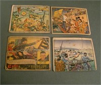 Four 1930's Gum Incorperated Cards