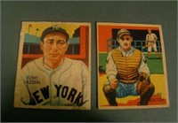 Two 1935 Major League Baseball Cards