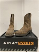 Ariat Size 8 Steel Toe Work Boots