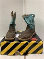 Justin Size 10.5D Steel Toe Work Boots