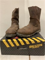 Brazos Size 10.5 Work Boots