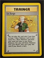99-00 Pokemon Holo Trainer Lt Surge 17/132