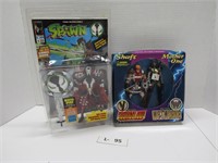 Lot of 2 - Spawn & Youngblood/Wetworks Figures