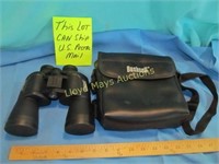 Bushnell 16X50 Power View Binoculars w/ Case