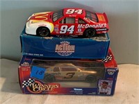 2 NASCAR Collectible Cars 1:24