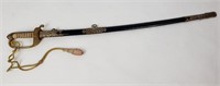 Japanese Naval 1883 Parade Officer Sword w/ Knot