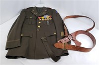 Named WWII WW2 Montana Officer Uniform Lot