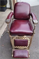 Antique Emil J. Paidar Barber Chair Chicago