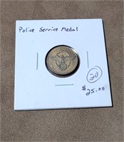 WW2 German Nazi Police Service Medal