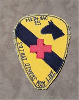 Vietnam 7th Cavalry Medi Vac Patch Original