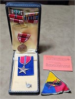 WW2 Bronze Star Grouping Named 750th Tank