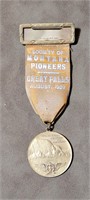 Great Falls Montana Pioneers 1929 Medal