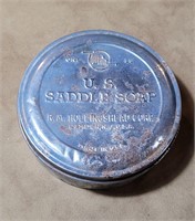 WW1 US Cavalry Whiz Saddle Soap Tin