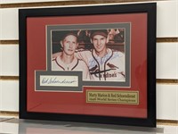 WS Champs Red Schoendienst & Marty Marion Signed