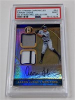 2017 Chronicles Aaron Judge Signed RC /199 PSA 9