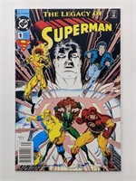 SIGNED & 709/2500 The Legacy Of Superman #1