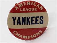 1955 Vintage New York Yankees 1.25" Pin