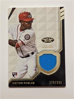 2018 Topps Tier One Victor Robles RC Relic 179/335