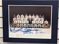 1975-76 St Louis Blues Signed Photo W/ Stars