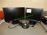 (2) Computer Monitors