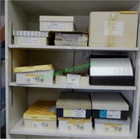 Assorted Envelopes on (3) Shelves