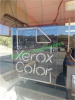 Neon Glassworks Sign "XEROX"