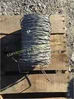 ROLL OF "BARBLESS" TWISTED WIRE FENCE