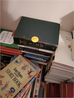 LARGE COLLECTION OF BOOKS - ENCYCLOPEDIA  AND MORE