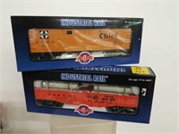Rio Grande and the Chief Freight Cars Model Train