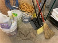Brooms and Cleaning Chemicals