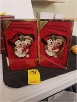 Lenox - Disney Showcase Ornaments Mickey & Minnie