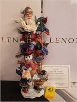 Lenox Pencil Santa Collection, north pole friends